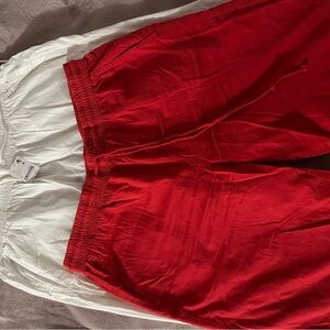 Free People Drawstring Bermuda Shorts